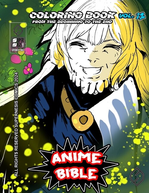Anime Bible From The Beginning To The End Vol. 12: Coloring book (Paperback)