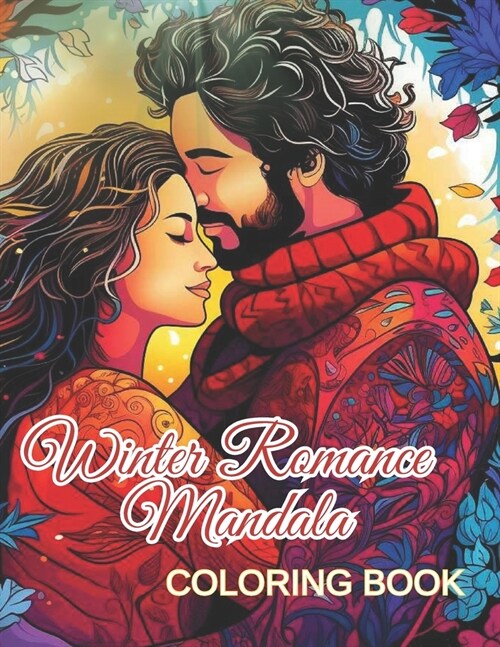 Winter Romance Mandala Coloring Book (Paperback)