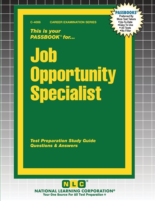 Job Opportunity Specialist (Paperback)