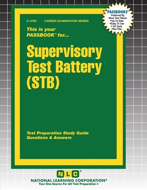 Supervisory Test Battery (STB) (Paperback)