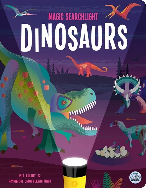 Magic Searchlight - Dinosaurs (Board Books)