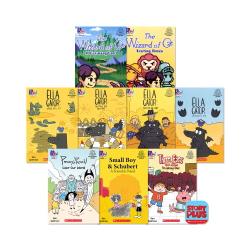 CD-Reel Books Level 0~1_9종 세트 (Book+StoryPlus QR)
