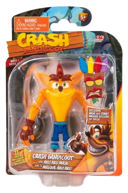 Crash Bandicoot With Mask (Paperback)