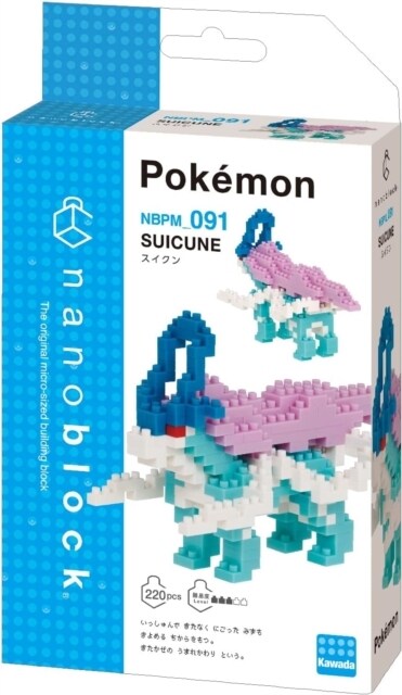 Nanoblock Pokemon Suicune (Paperback)