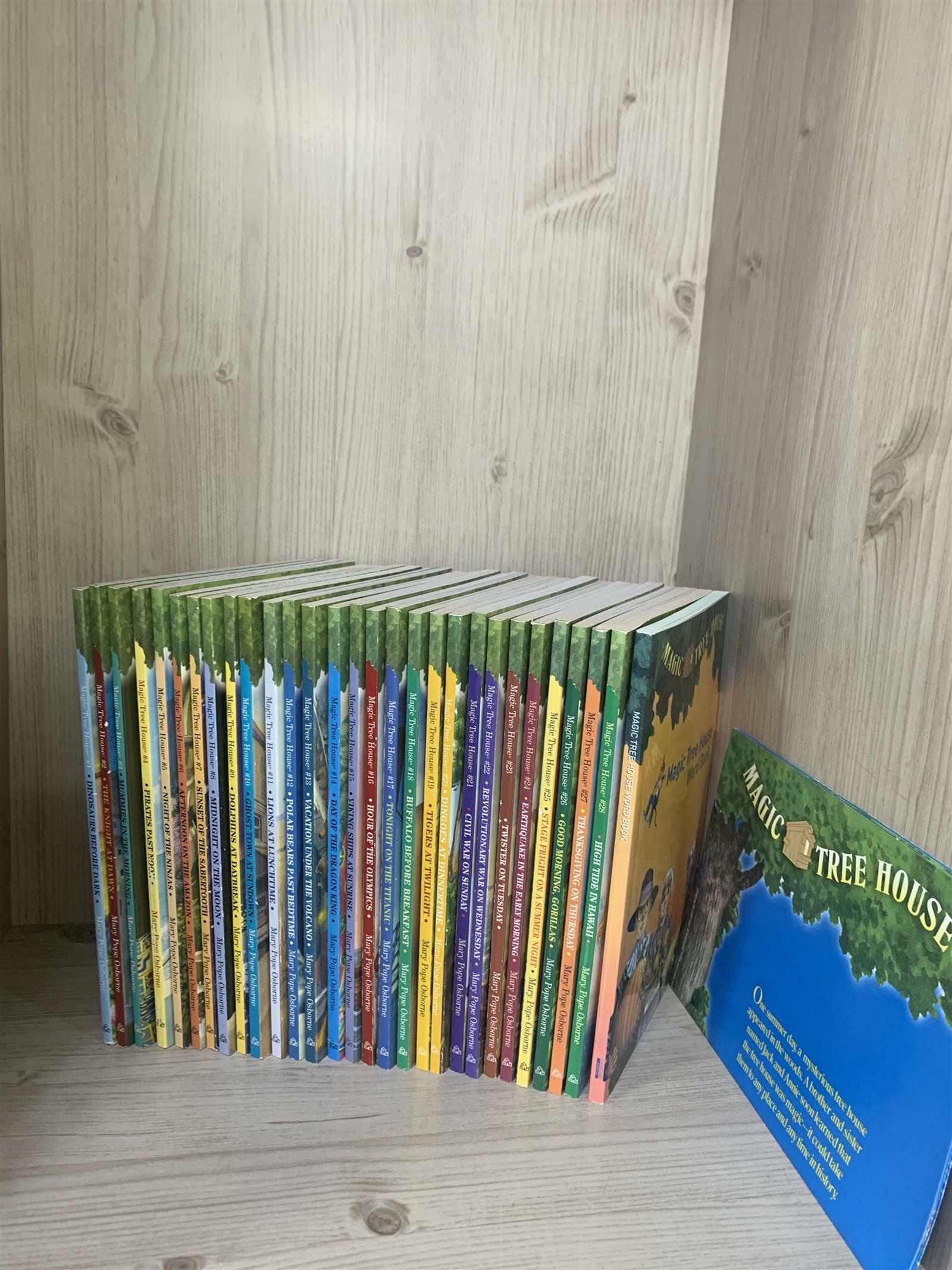 [중고] Magic Tree House Books 1-28 Boxed Set (Paperback 28권)