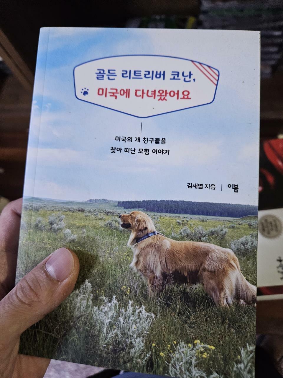 [중고] 골든 리트리버 코난, 미국에 다녀왔어요