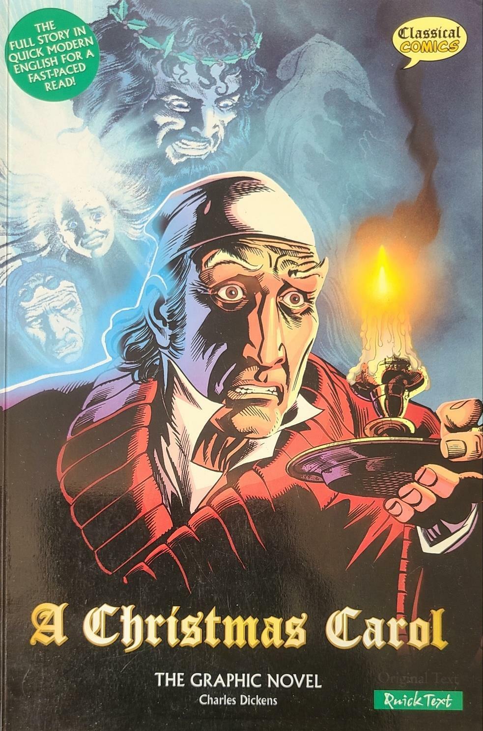 [중고] A Christmas Carol the Graphic Novel: Quick Text (Paperback)