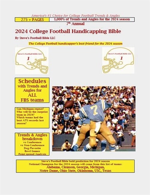 2024 College Football Handicapping Bible (Paperback)