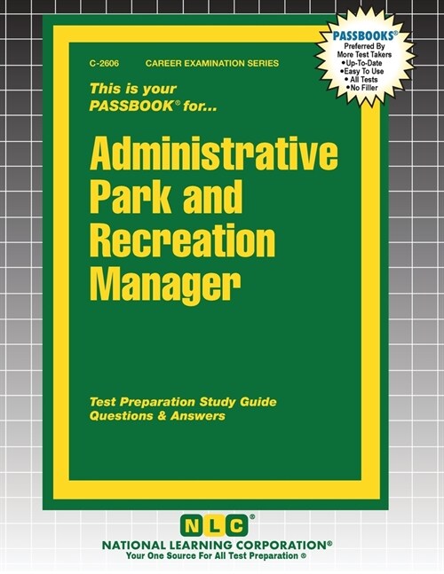 Administrative Park and Recreation Manager (Paperback)