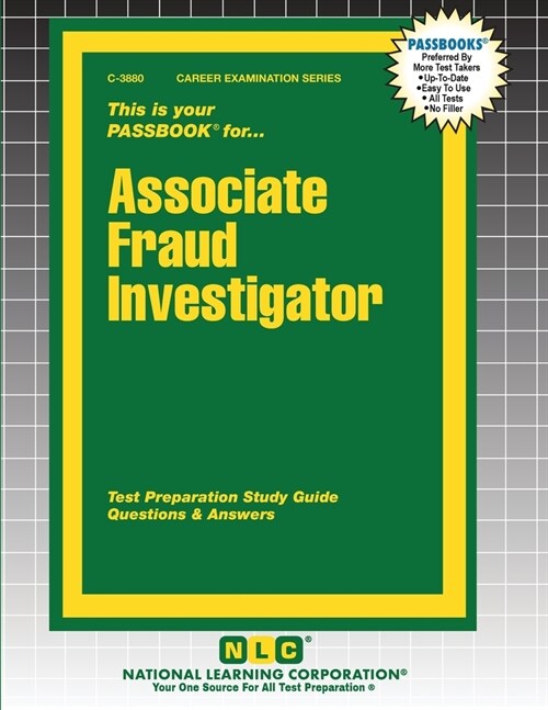 Associate Fraud Investigator (Paperback)