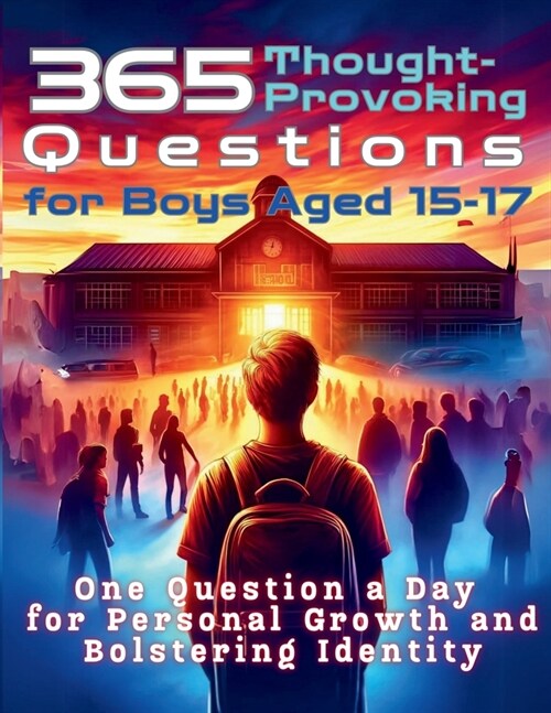 365 Thought-Provoking Questions for Boys Aged 15-17: One Question a Day for Personal Growth and Bolstering Identity (Paperback)