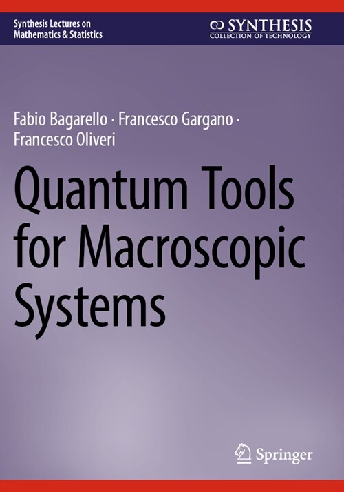 Quantum Tools for Macroscopic Systems (Paperback, 2023)