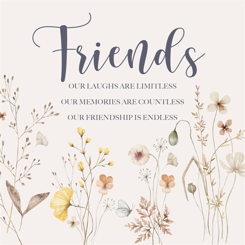 Friends Hardcover Book (Paperback)