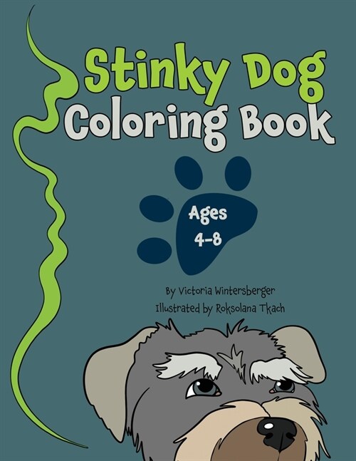 Stinky Dog Coloring Book (Paperback)