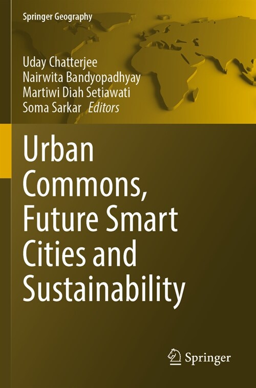 Urban Commons, Future Smart Cities and Sustainability (Paperback, 2023)
