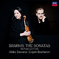 [수입] 아키코 스와나이 (Akiko Suwanai) - 브람스: 바이올린 소나타 1-3번 (Brahms: Violin Sonatas) (UHQCD)(일본반)