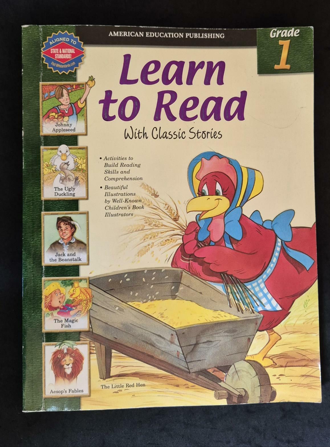 [중고] Learn To Read With Classic Stories, Grade 1 (Paperback)