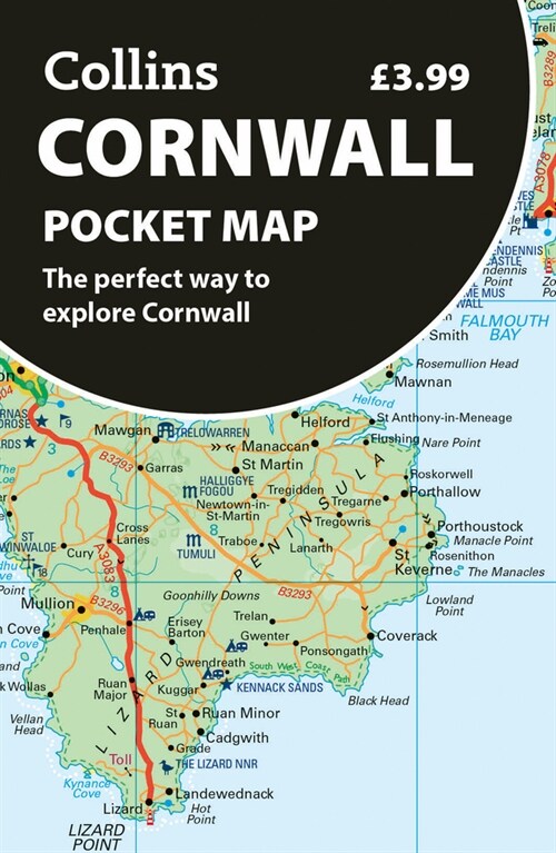 Cornwall Pocket Map : The Perfect Way to Explore Cornwall (Sheet Map, folded, 2 Revised edition)