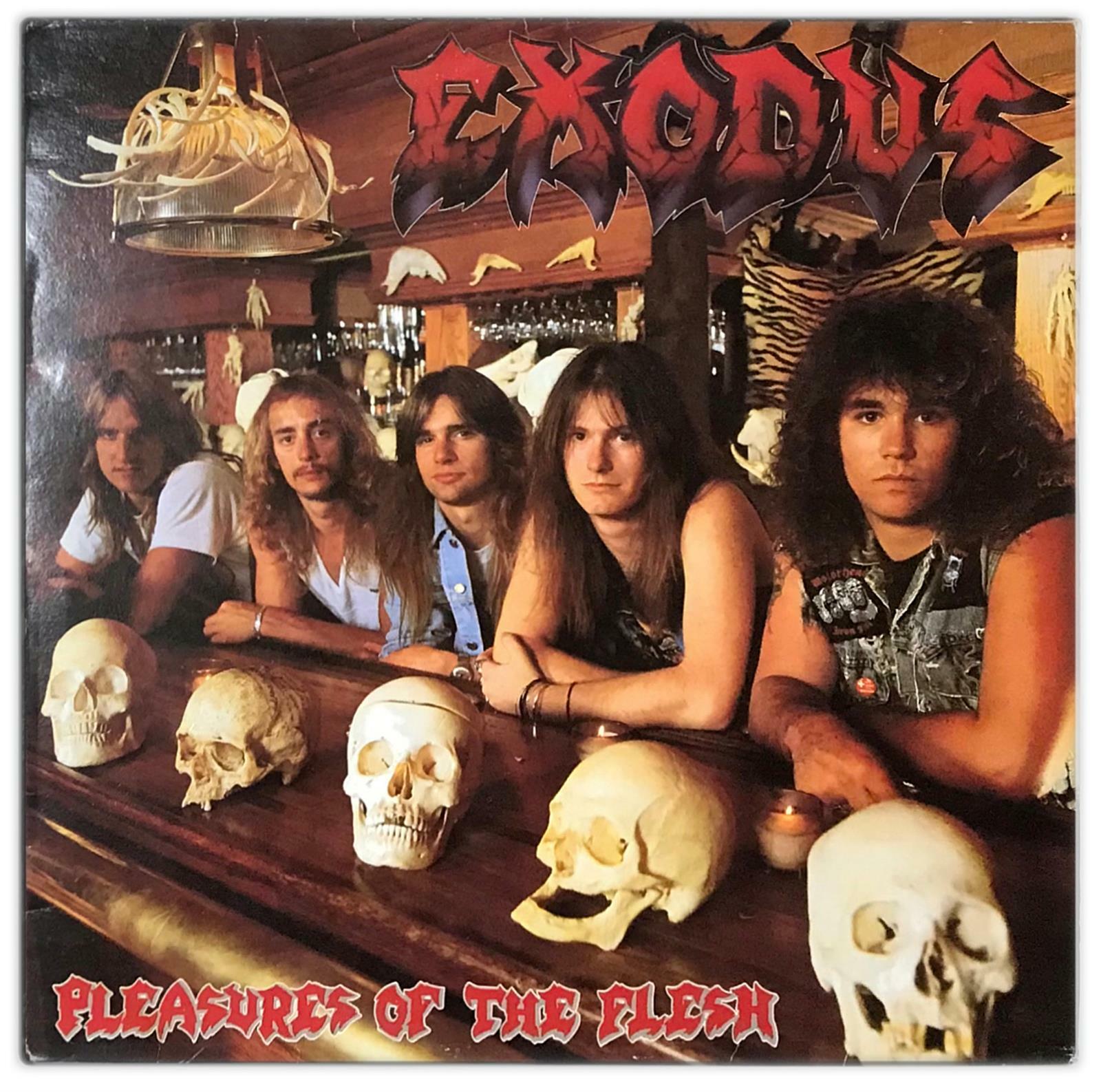 [중고] [국내반LP] Exodus - Pleasures Of The Flesh