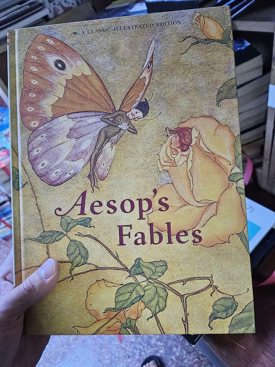 [중고] Aesop‘s Fables: A Classic Illustrated Edition (Hardcover)