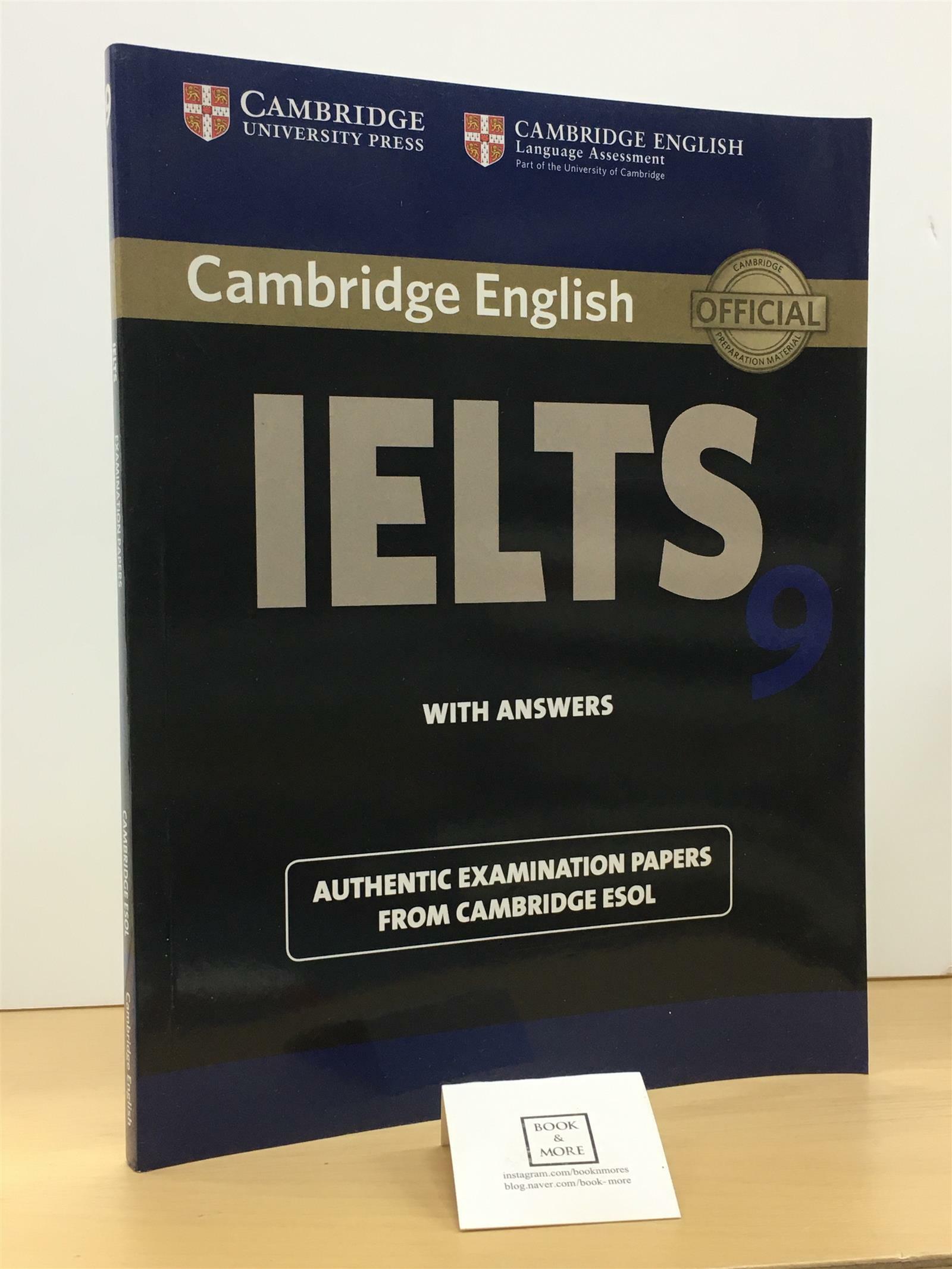 [중고] Cambridge IELTS 9 : Student‘s Book with Answers (Paperback)