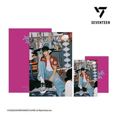 [MD] 세븐틴 - 3D 렌티큘러 엽서(SEVENTEENTH HEAVEN AM 5:26 Ver.) : 도겸