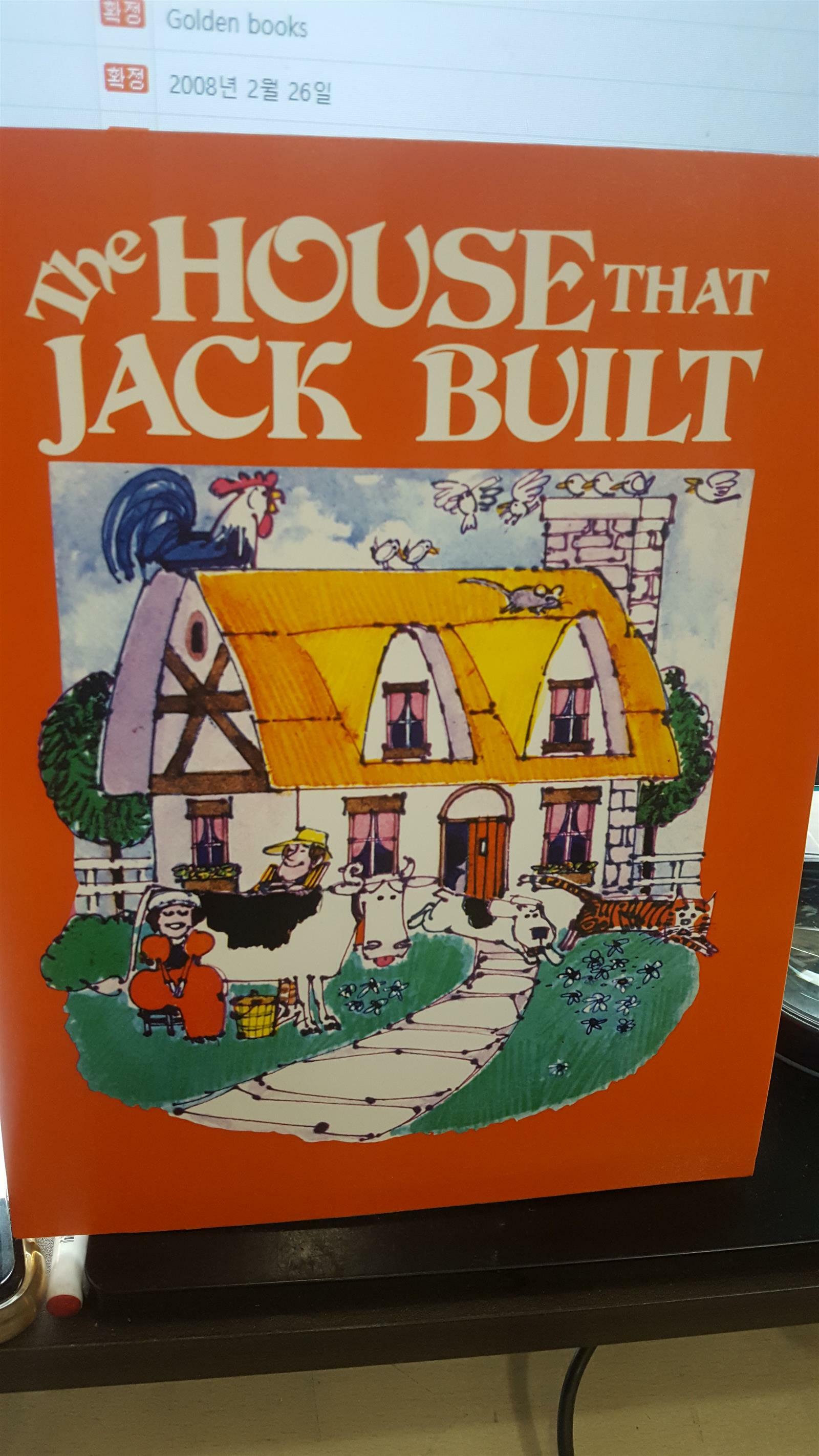[중고] The House That Jack Built (Hardcover)