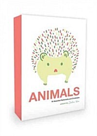 Animals Note Cards Artwork by Julia Kuo: 16 Assorted Note Cards and Envelopes [With 16 Envelopes] (Other)