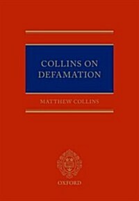 Collins on Defamation (Hardcover)