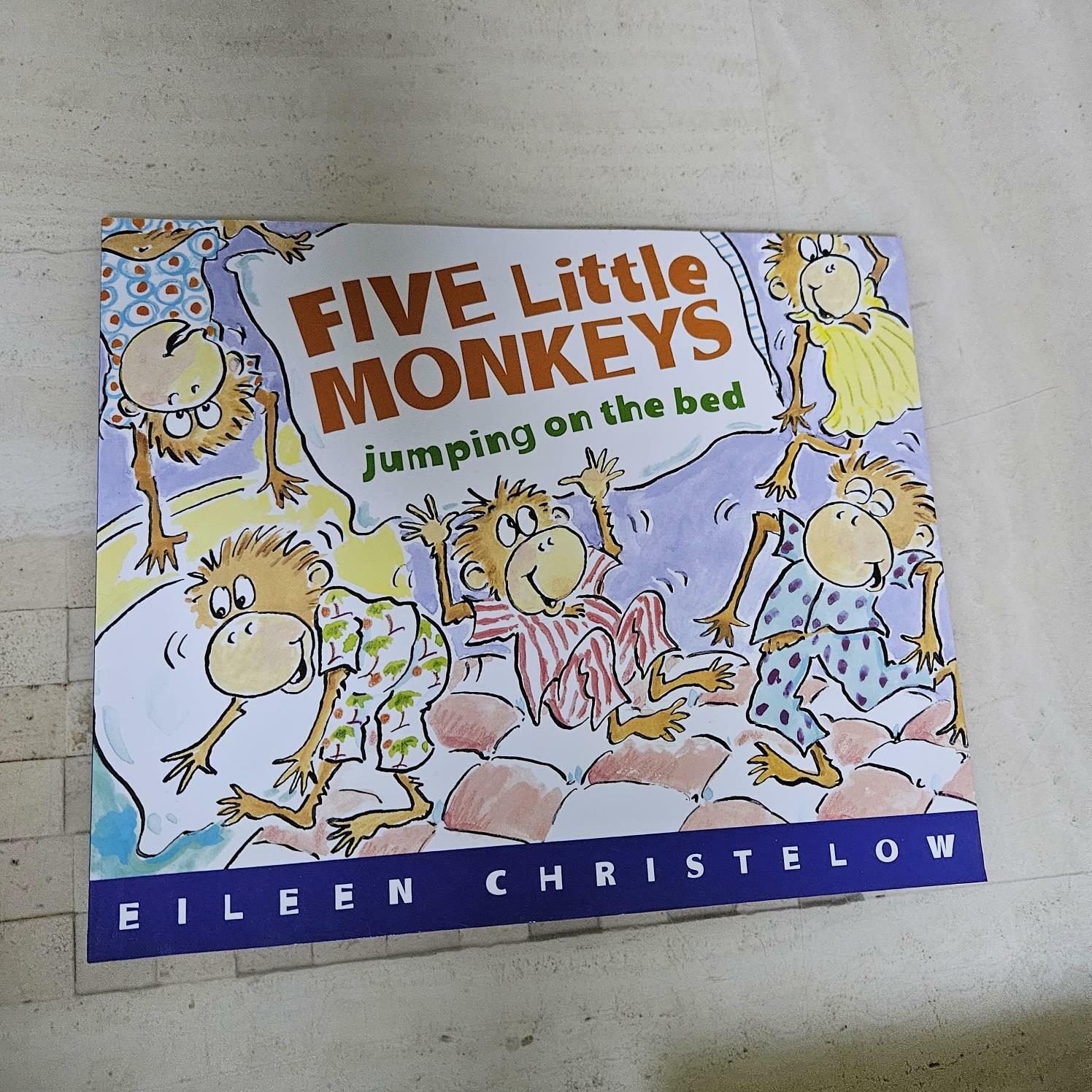 [중고] Five Little Monkeys Jumping on the Bed (Paperback)