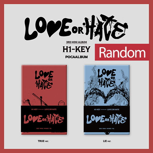 [포카앨범] 하이키 - 미니 3집 LOVE or HATE [버전 2종 중 랜덤발송]