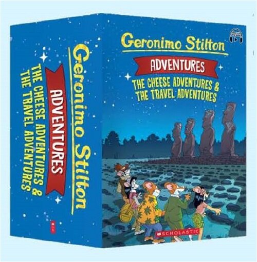 Geronimo Stilton Adventures Box Set (Student Book 12권 + Activity Book 2권 + Story Plus App) (Paperback)