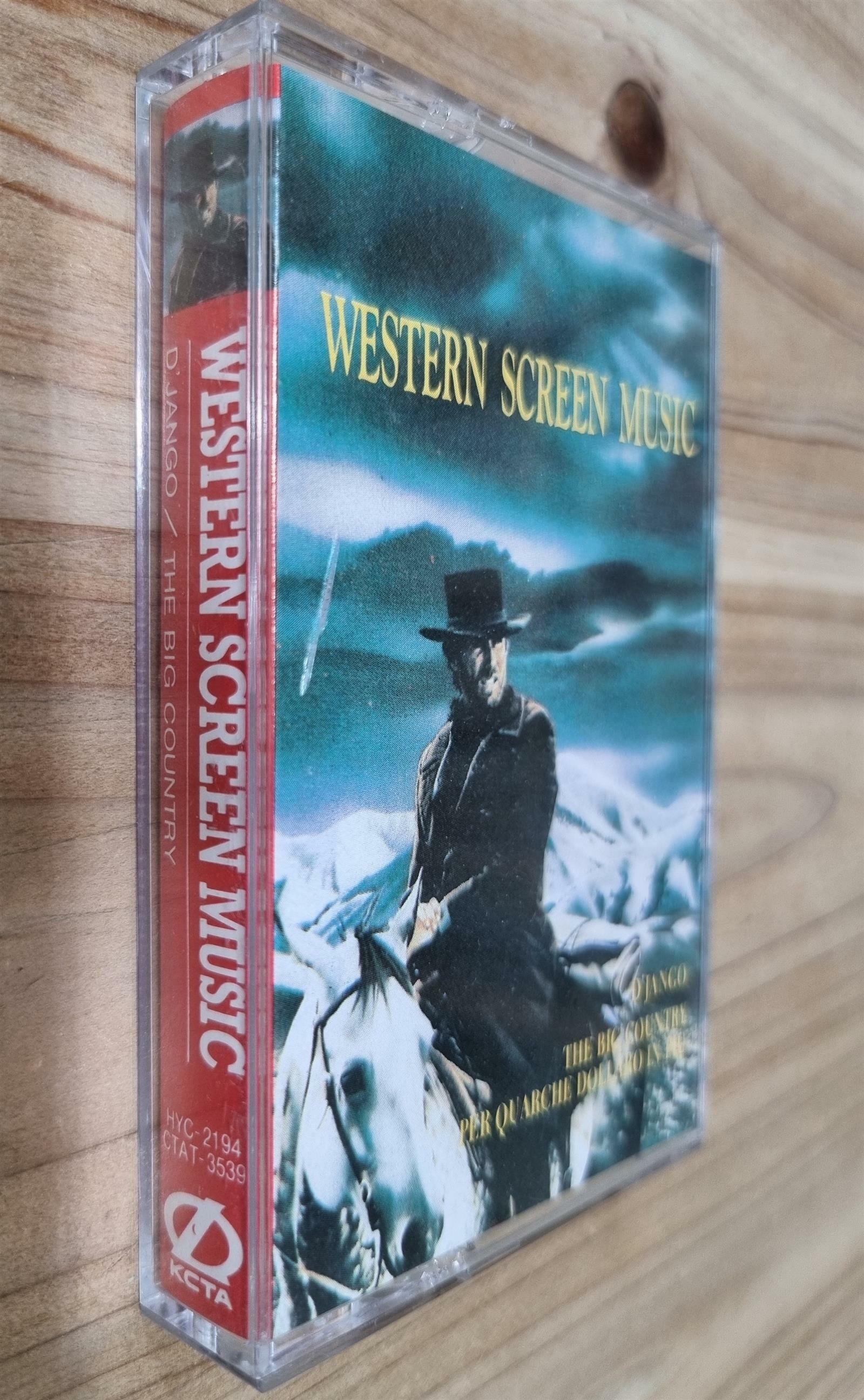 [중고] [카세트 테이프] Western Screen Music - D‘Jango / The Big Country