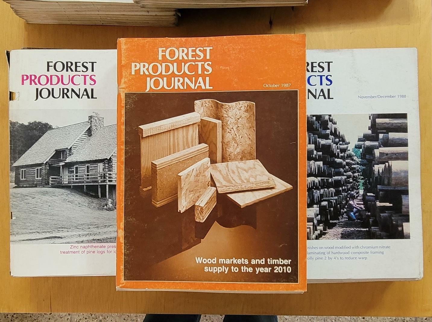[중고] [세트] FOREST PRODUCTS JOURNAL (1991년~1993년, 총28권)ㅡ> 자세한 내용은 상품설명 필독! (1)