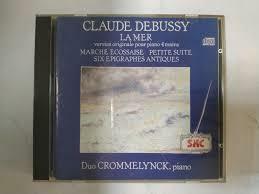 [중고] Claude Debussy / Duo Crommelynck – La Mer Version Originale Pour Piano 4 Mains etc.