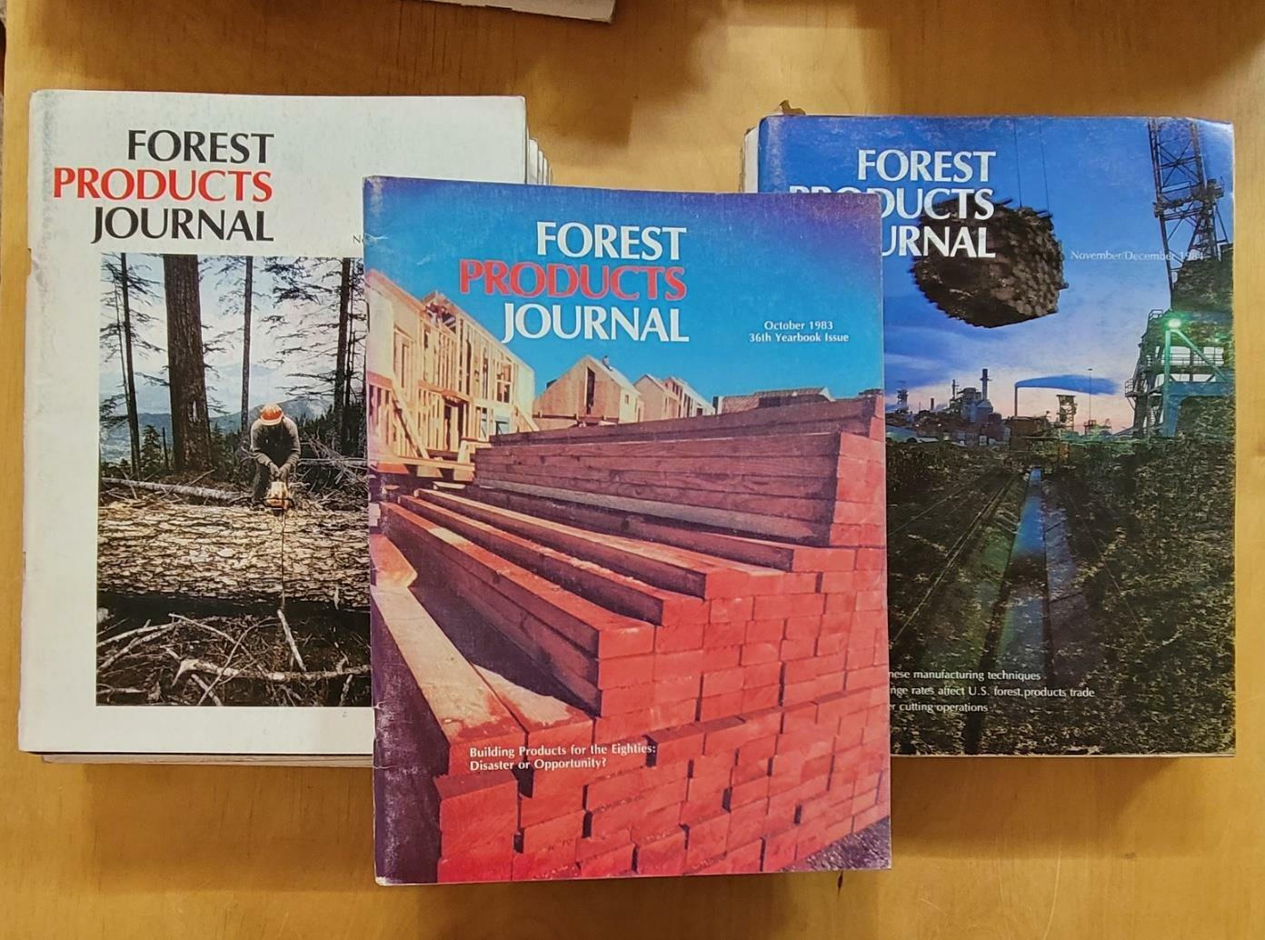 [중고] [세트] FOREST PRODUCTS JOURNAL (1998년~2001년, 총30권)ㅡ> 자세한 내용은 상품설명 필독! (1)