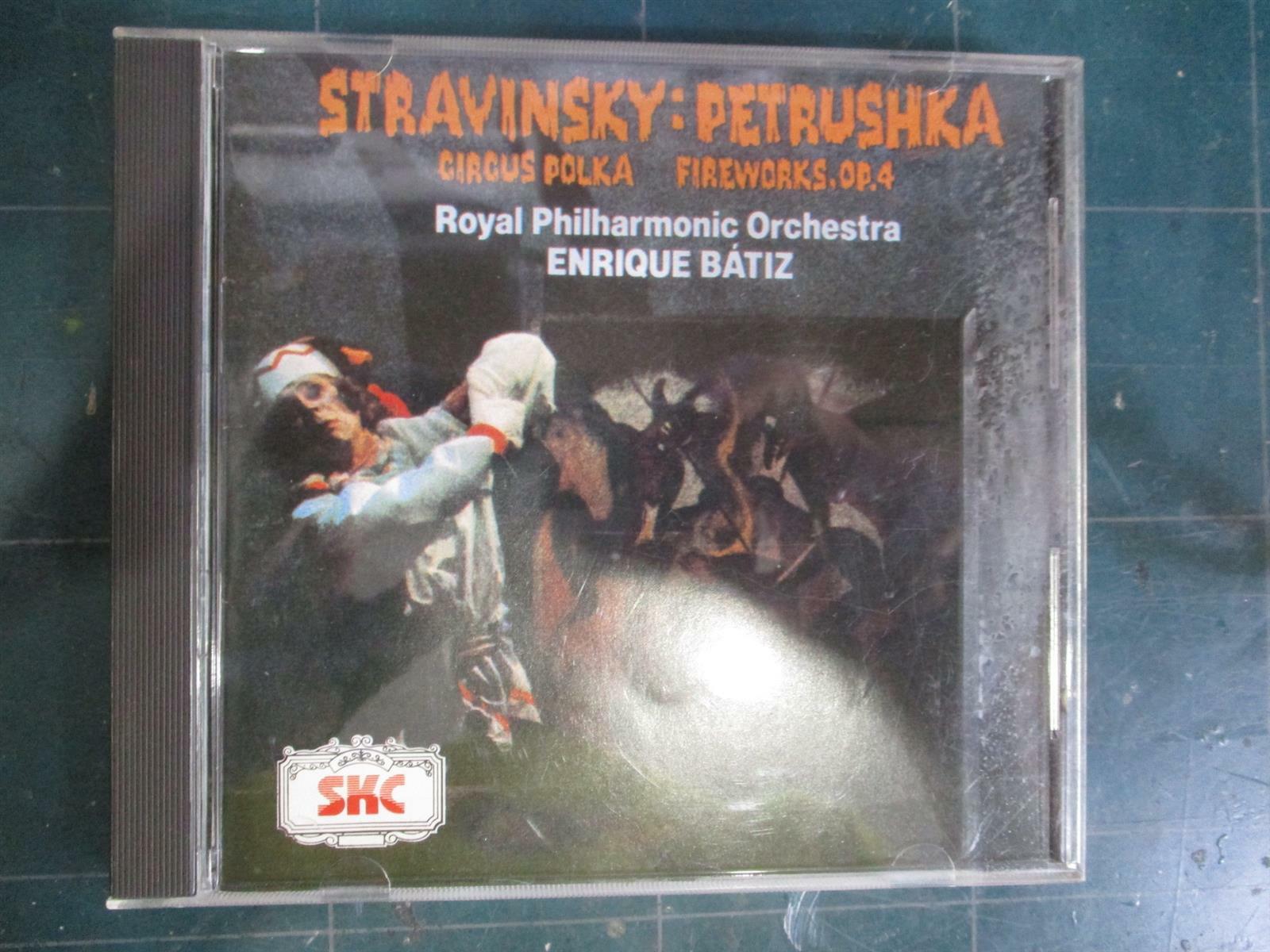 [중고] Stravinsky*, Royal Philharmonic Orchestra, Enrique Bátiz* – Petrushka Circus Polka Fireworks. Op.4