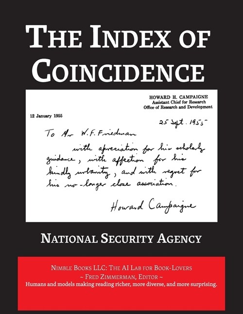 The Index of Coincidence (Paperback)