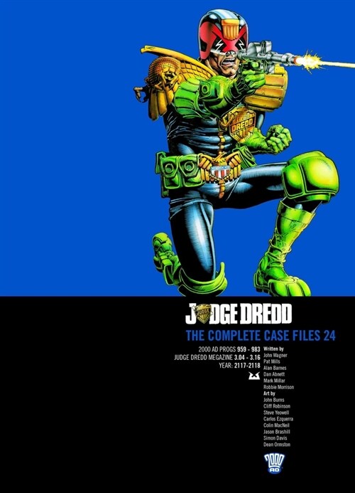 Judge Dredd: The Complete Case Files 24 (Paperback)