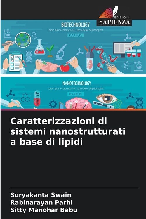 Caratterizzazioni di sistemi nanostrutturati a base di lipidi (Paperback)