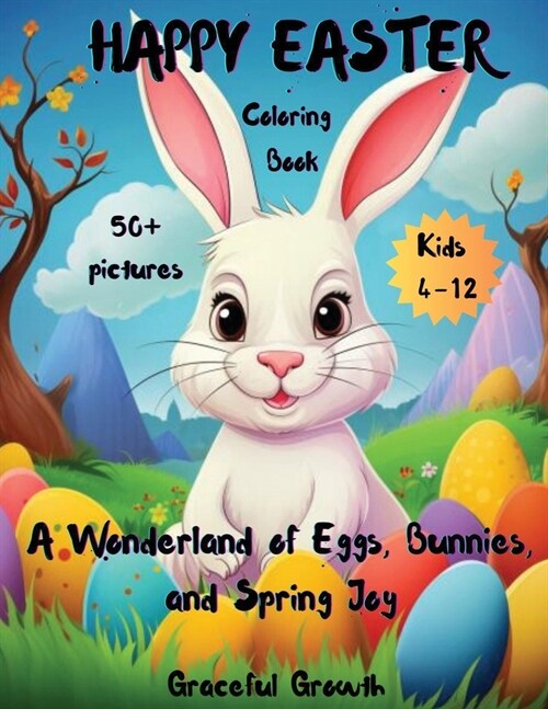 HAPPY EASTER Coloring Book (Paperback)