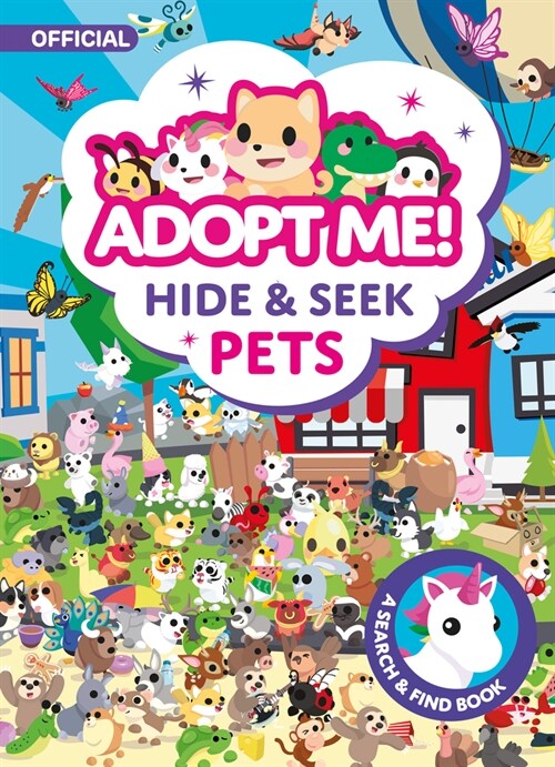 Adopt Me! Hide and Seek Pets, a Search and Find book (Paperback)