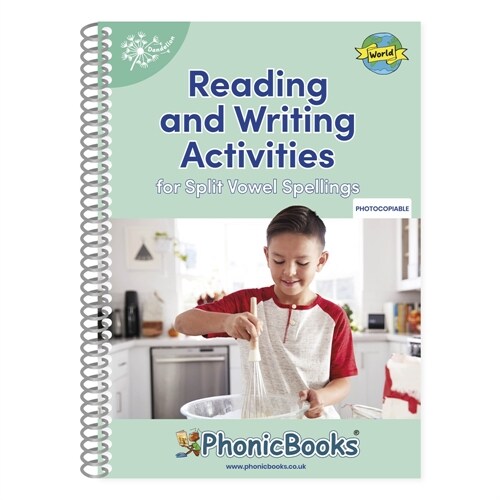 Phonic Books Dandelion World Split Vowel Spellings Activities (Spiral Bound)