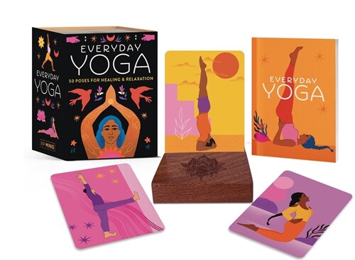 Everyday Yoga : 50 Poses for Healing & Relaxation (Multiple-component retail product)
