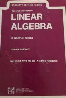 [중고] Linear Algebra Schaum‘s Outline Series S1 (metric) edition Lipschultz  (1)