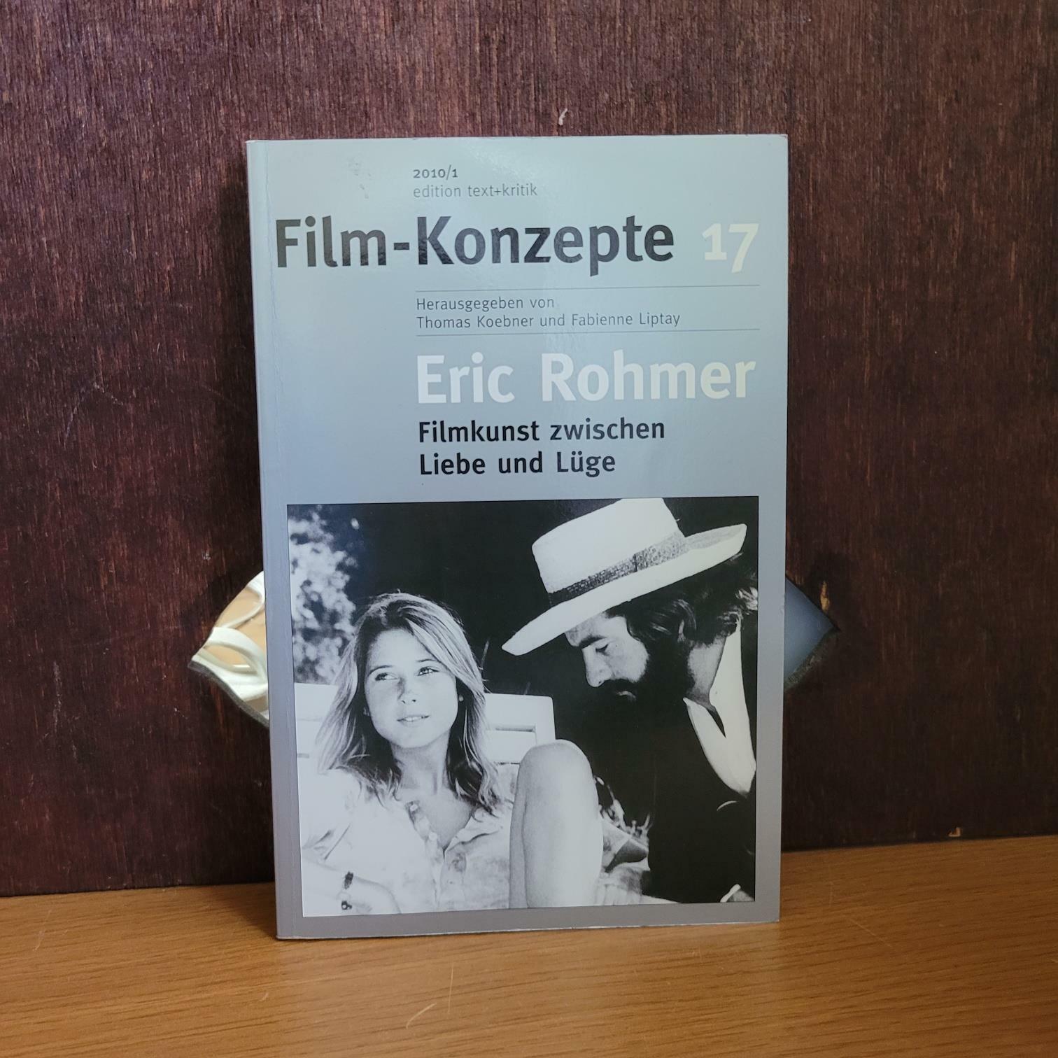 [중고] edition text+kritik) Film-Konzepte 17 Eric Rohmer Filmkunst zwischen Liebe und Lüge [상급/실사진 참고] (paperback)