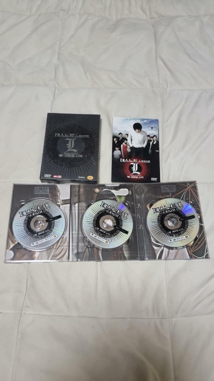 [중고] 데스노트 L : 새로운 시작 (3disc) [아웃케이스 없음]