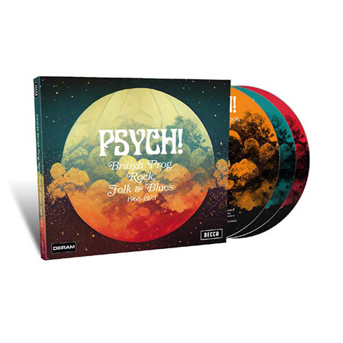 [수입] Psych! British Prog Rock, Folk & Blues 1966-1973 [3CD, Softpack]