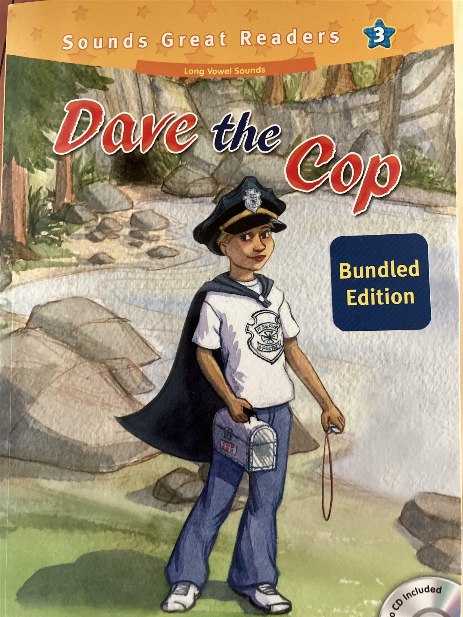 [중고] Sounds Great Readers 3 Dave the Cop : Student Book + CD
