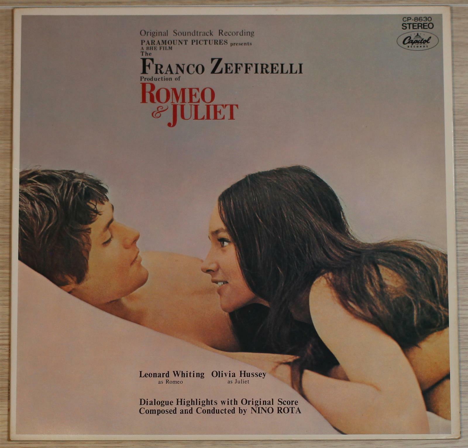 [중고] [LP 수입] Romeo & Juliet ≺Original Soundtrack Recording≻ [1968年盤 Gatefold]